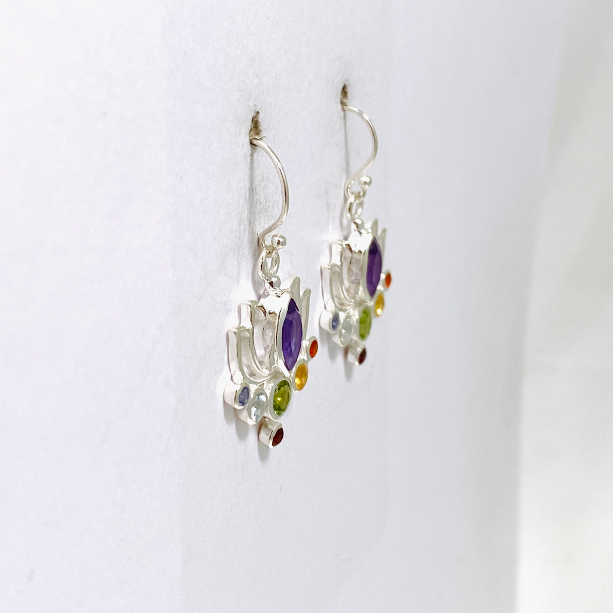 Chakra Lotus Earrings E2757