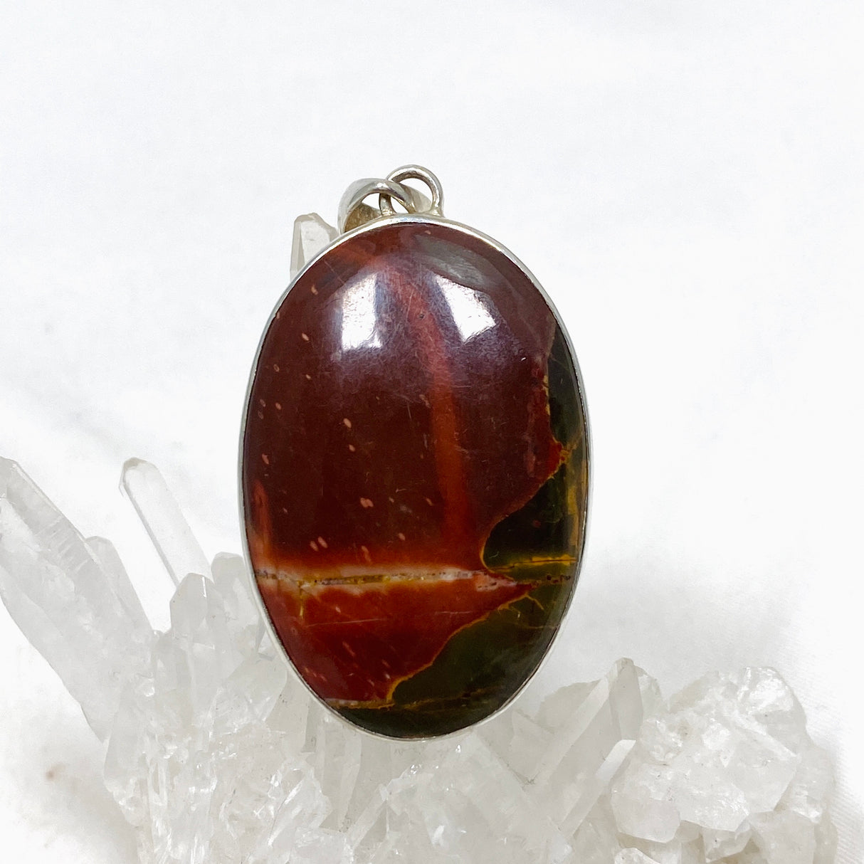 Cherry Creek Jasper Oval Pendant KPGJ3143