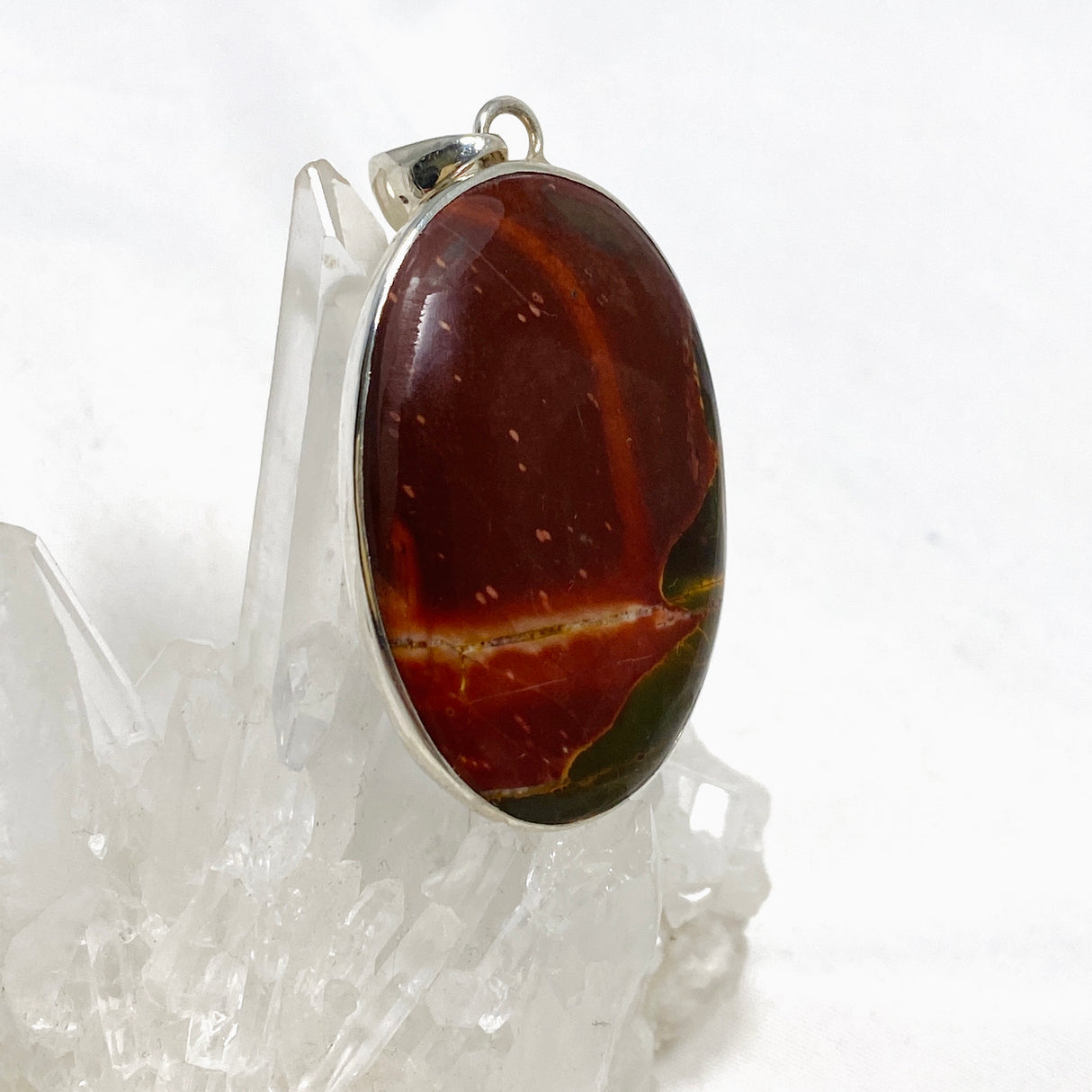 Cherry Creek Jasper Oval Pendant KPGJ3143