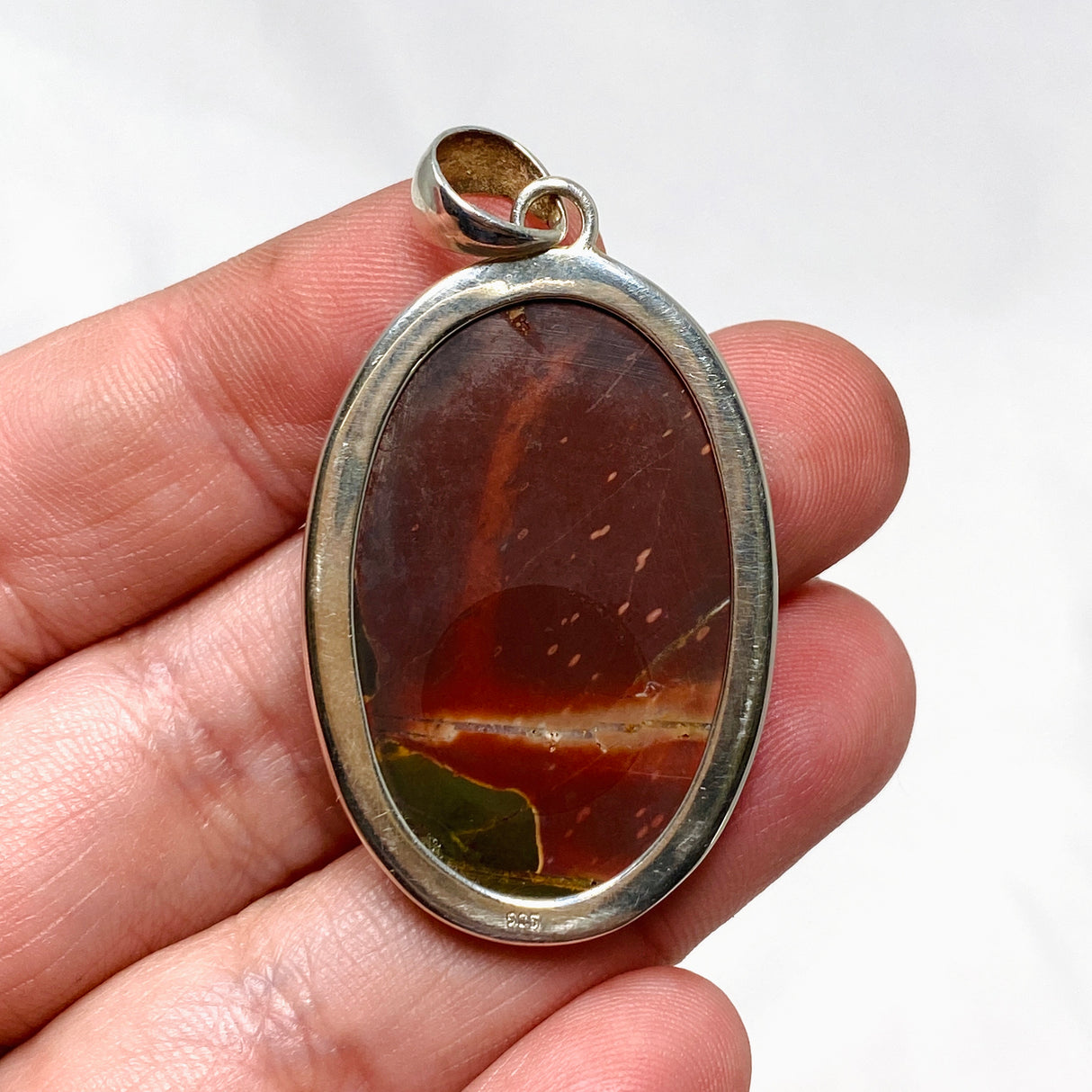 Cherry Creek Jasper Oval Pendant KPGJ3143