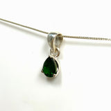 Chrome Diopside Teardrop Faceted Pendant PPGJ792