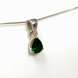 Chrome Diopside Teardrop Faceted Pendant PPGJ792