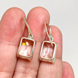 Clear Quartz Emerald Cut Faceted Earrings PEGJ225