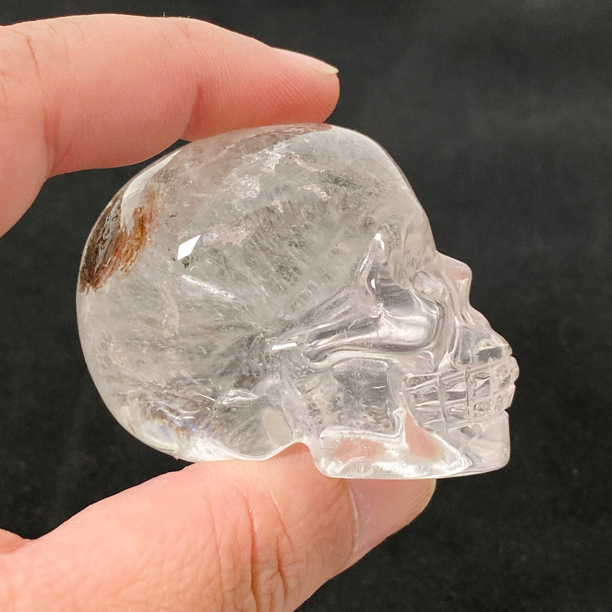 Clear Quartz Skull CQSK-02