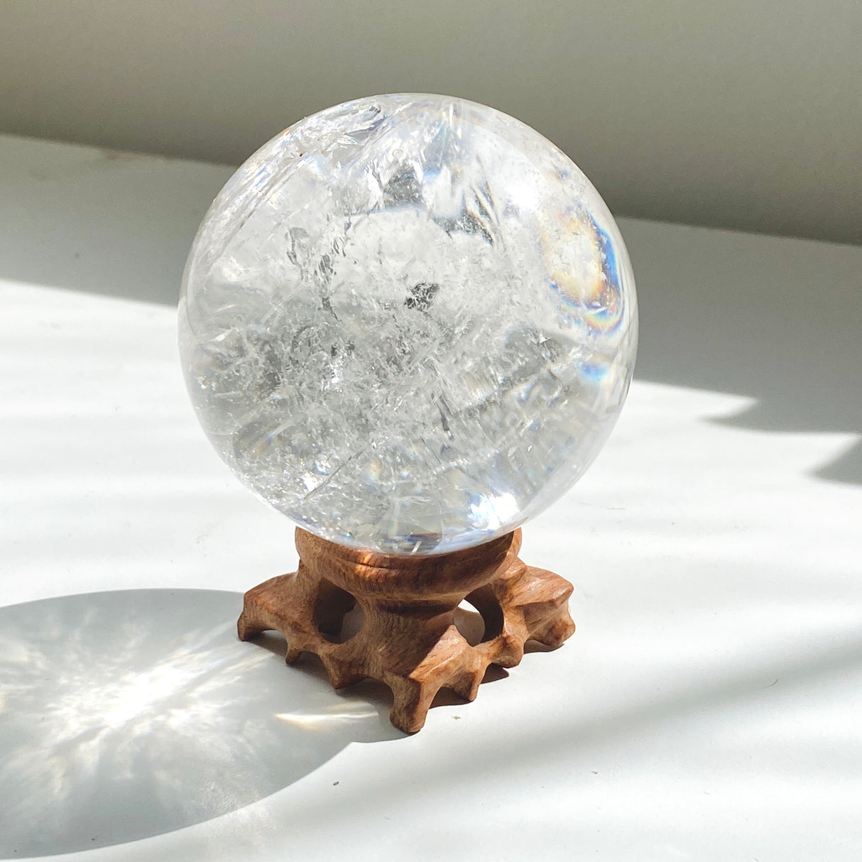 Clear Quartz Sphere CQSP-08