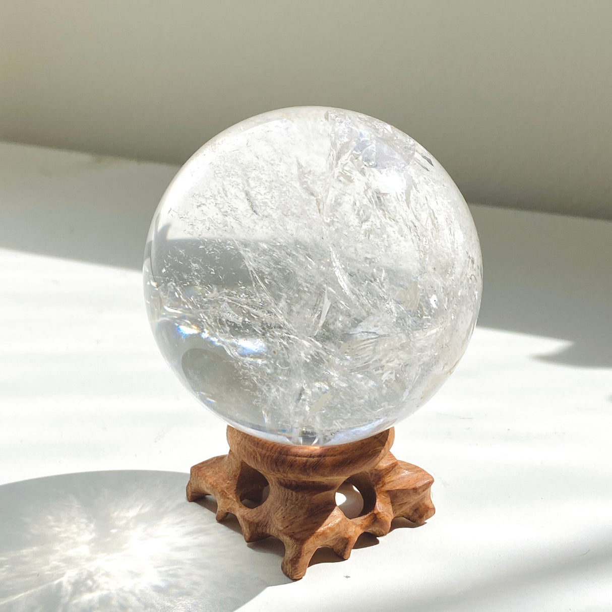 Clear Quartz Sphere CQSP-08