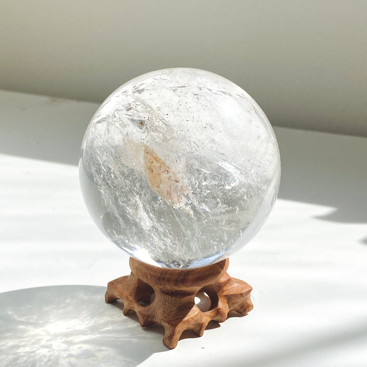 Clear Quartz Sphere CQSP-08