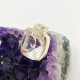 Clear Quartz Square Faceted Pendant PPGJ911