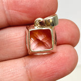 Clear Quartz Square Faceted Pendant PPGJ911