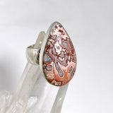 Crazy Lace Rosetta Stone Teardrop Ring Size 7 KRGJ3267