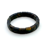 Tiger's Eye Bracelet Flat Square Facet