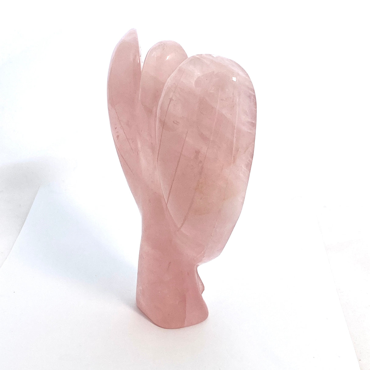 Rose Quartz Angel Goddess large 16cm