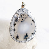 Dendritic Opal Freeform Cabochon Pendant KPGJ4678