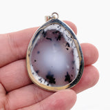 Dendritic Opal Freeform Cabochon Pendant KPGJ4678