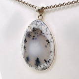 Dendritic Opal Freeform Cabochon Pendant KPGJ4678