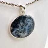 Dendritic Opal Oval Cabochon Pendant KPGJ4672