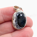 Dendritic Opal Oval Cabochon Pendant KPGJ4673