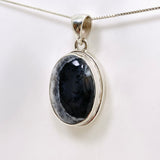 Dendritic Opal Oval Cabochon Pendant KPGJ4673