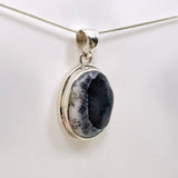 Dendritic Opal Oval Cabochon Pendant KPGJ4673