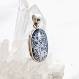 Dendritic Opal Oval Cabochon Pendant KPGJ4674