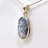 Dendritic Opal Oval Cabochon Pendant KPGJ4674