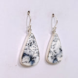 Dendritic Opal Teardrop Cabochon Earrings KEGJ1541