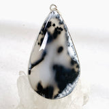 Dendritic Opal Teardrop Cabochon Pendant KPGJ4677