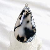 Dendritic Opal Teardrop Cabochon Pendant KPGJ4677