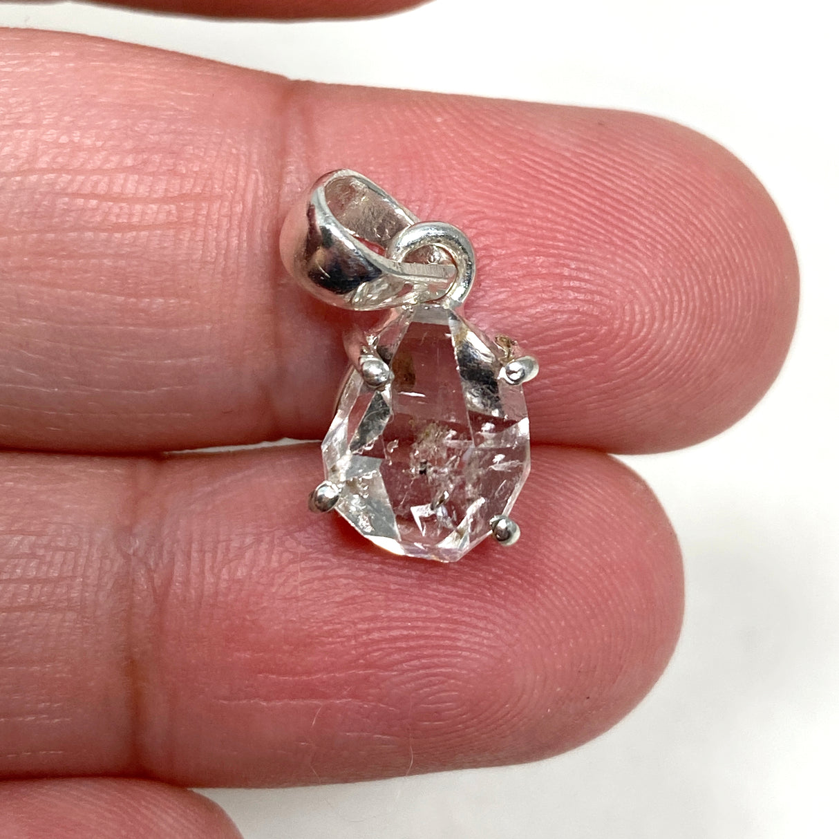 Diamond Quartz Raw Pendant PPGJ781