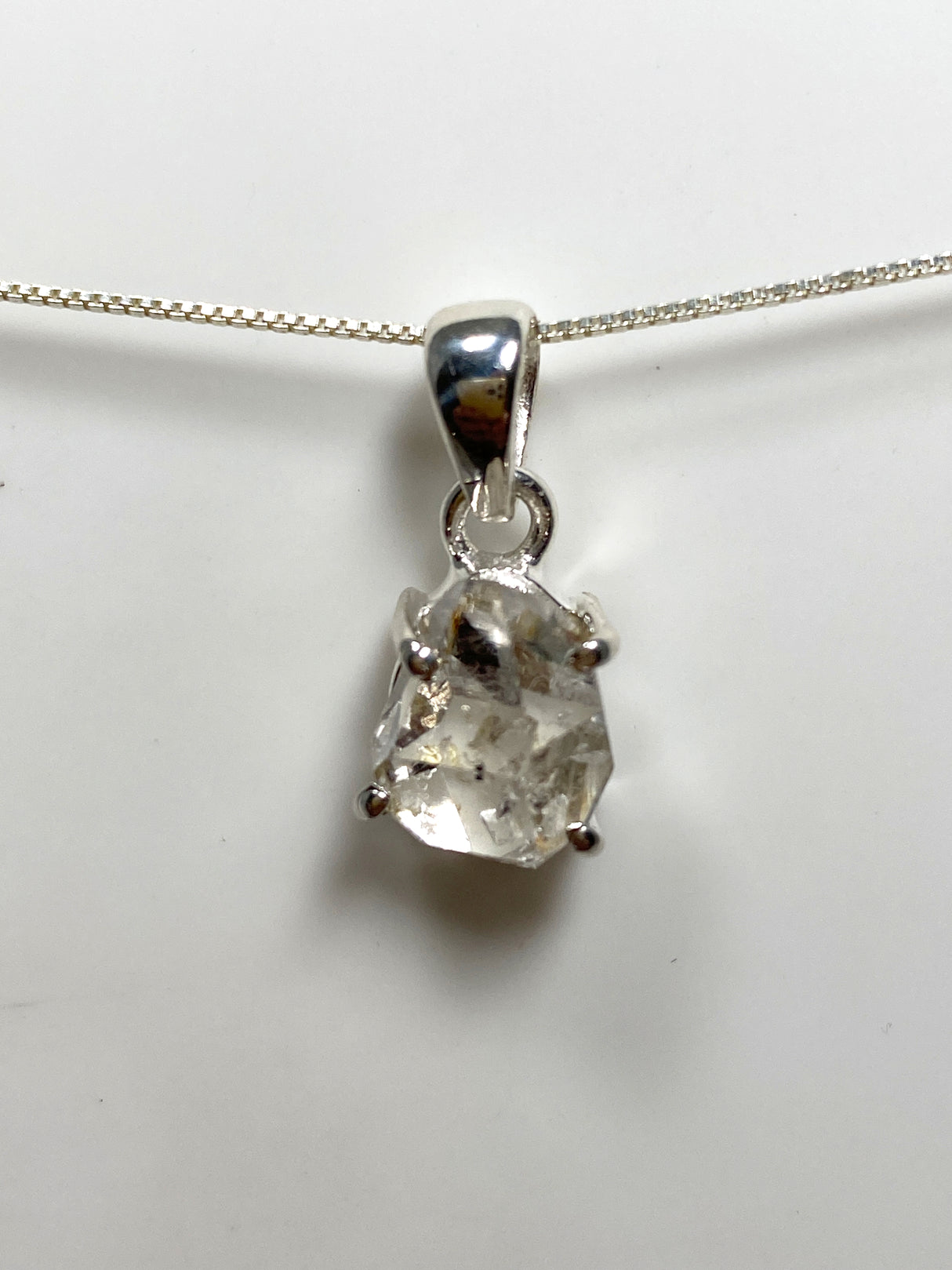 Diamond Quartz Raw Pendant PPGJ781