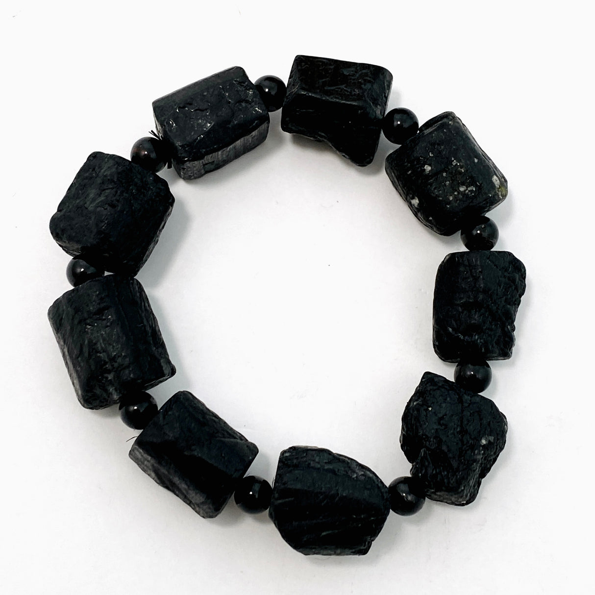 Black Tourmaline Raw bracelet