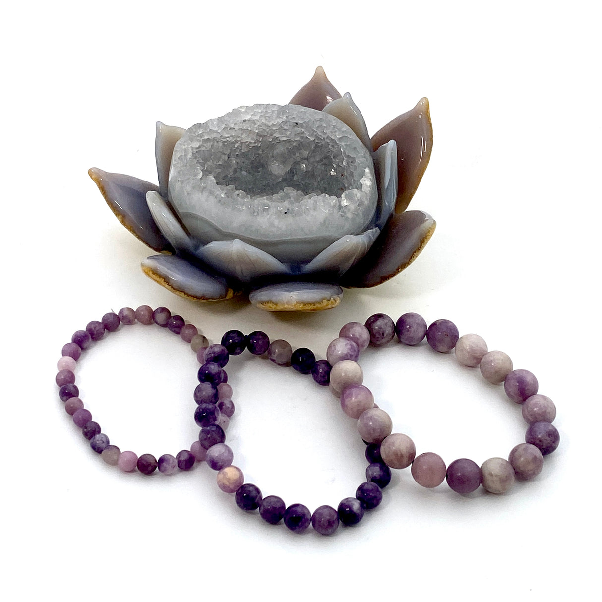 Lepidolite bracelet