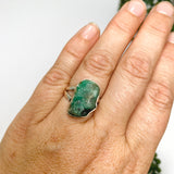 Emerald Raw Ring Size 7 KRGJ2979