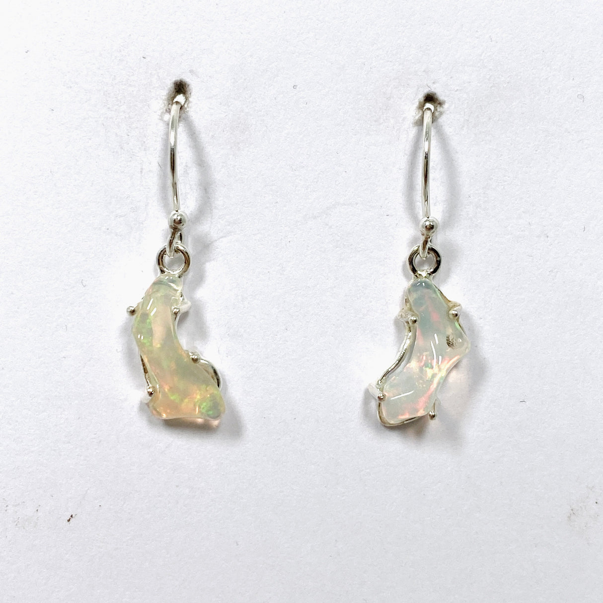 Ethiopian Opal Crystal Earrings KEGJ1531