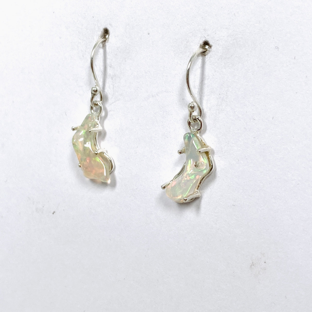 Ethiopian Opal Crystal Earrings KEGJ1531