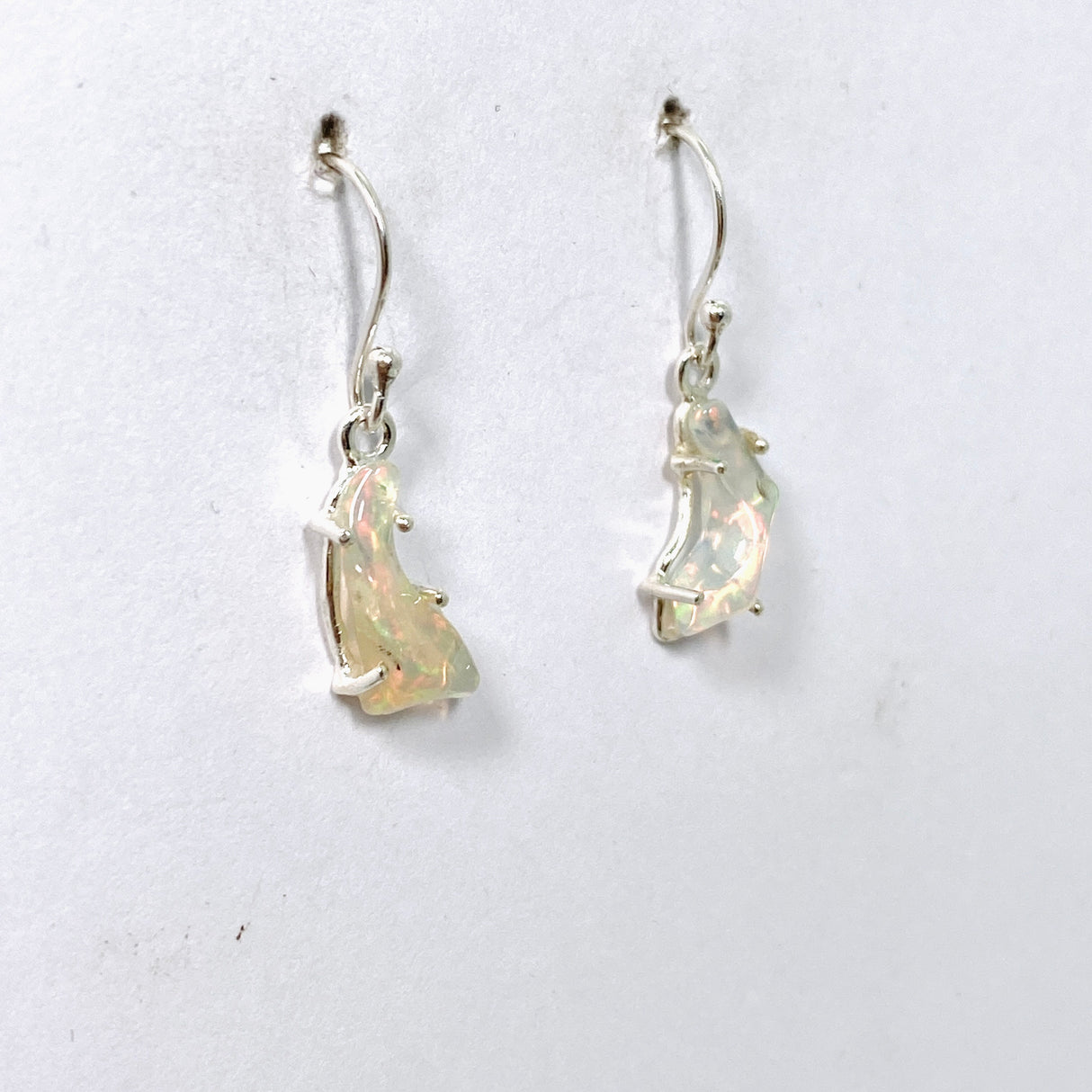 Ethiopian Opal Crystal Earrings KEGJ1531