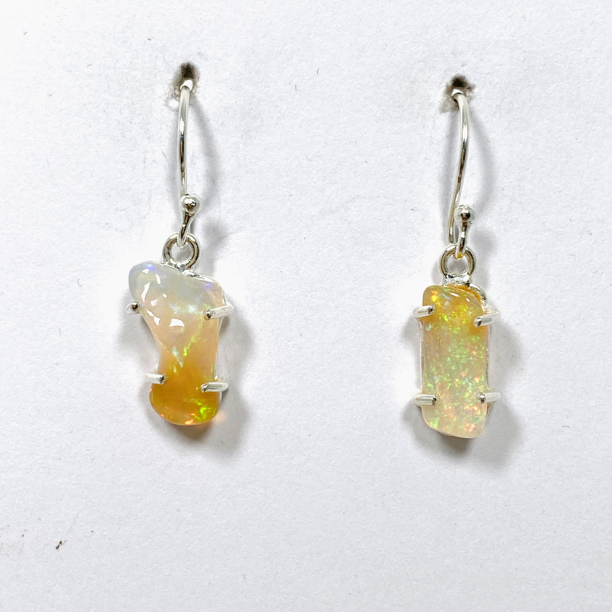 Ethiopian Opal Crystal Earrings KEGJ1532