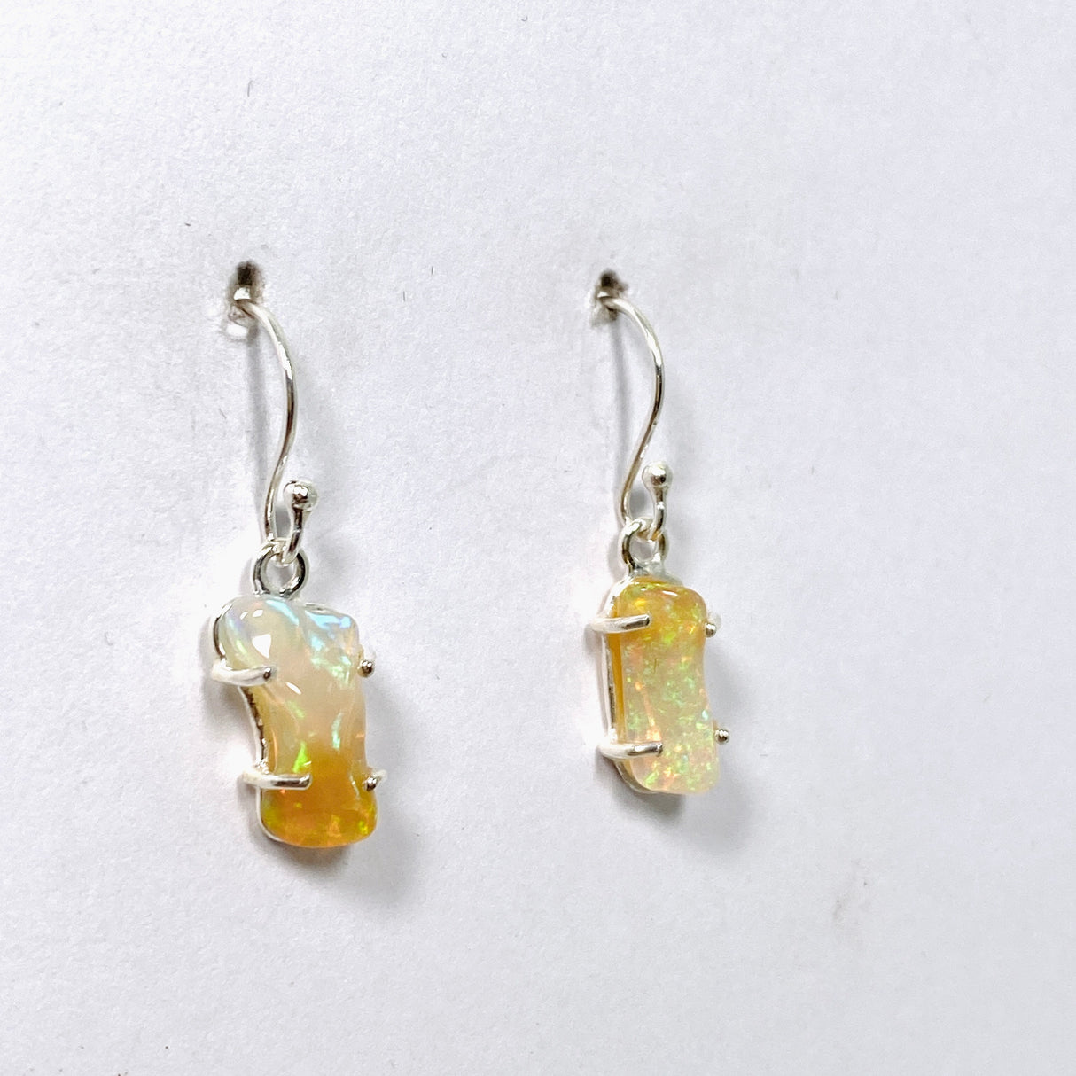 Ethiopian Opal Crystal Earrings KEGJ1532