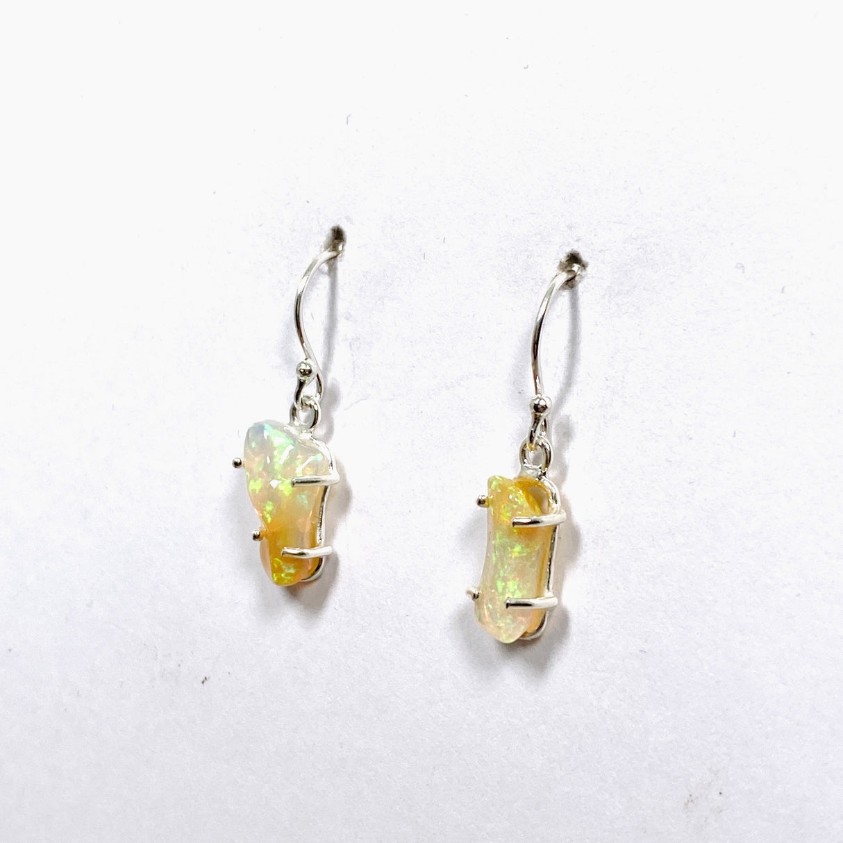 Ethiopian Opal Crystal Earrings KEGJ1532