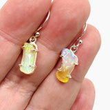 Ethiopian Opal Crystal Earrings KEGJ1532