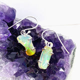 Ethiopian Opal Crystal Earrings KEGJ1532