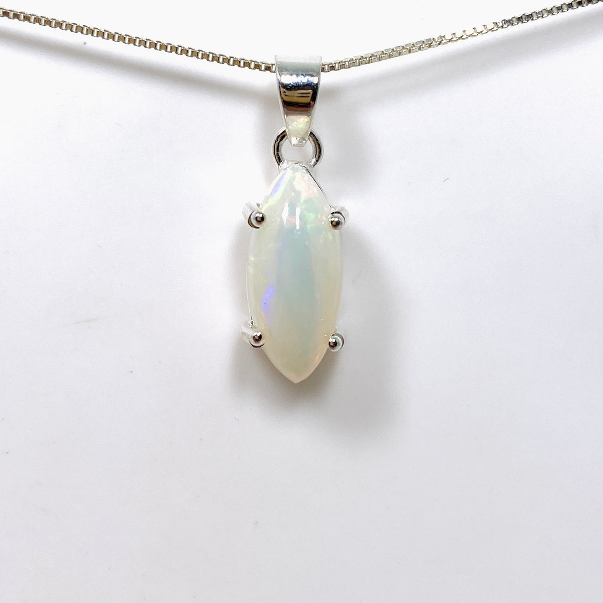 Ethiopian Opal Marquise Cabochon Pendant KPGJ4647