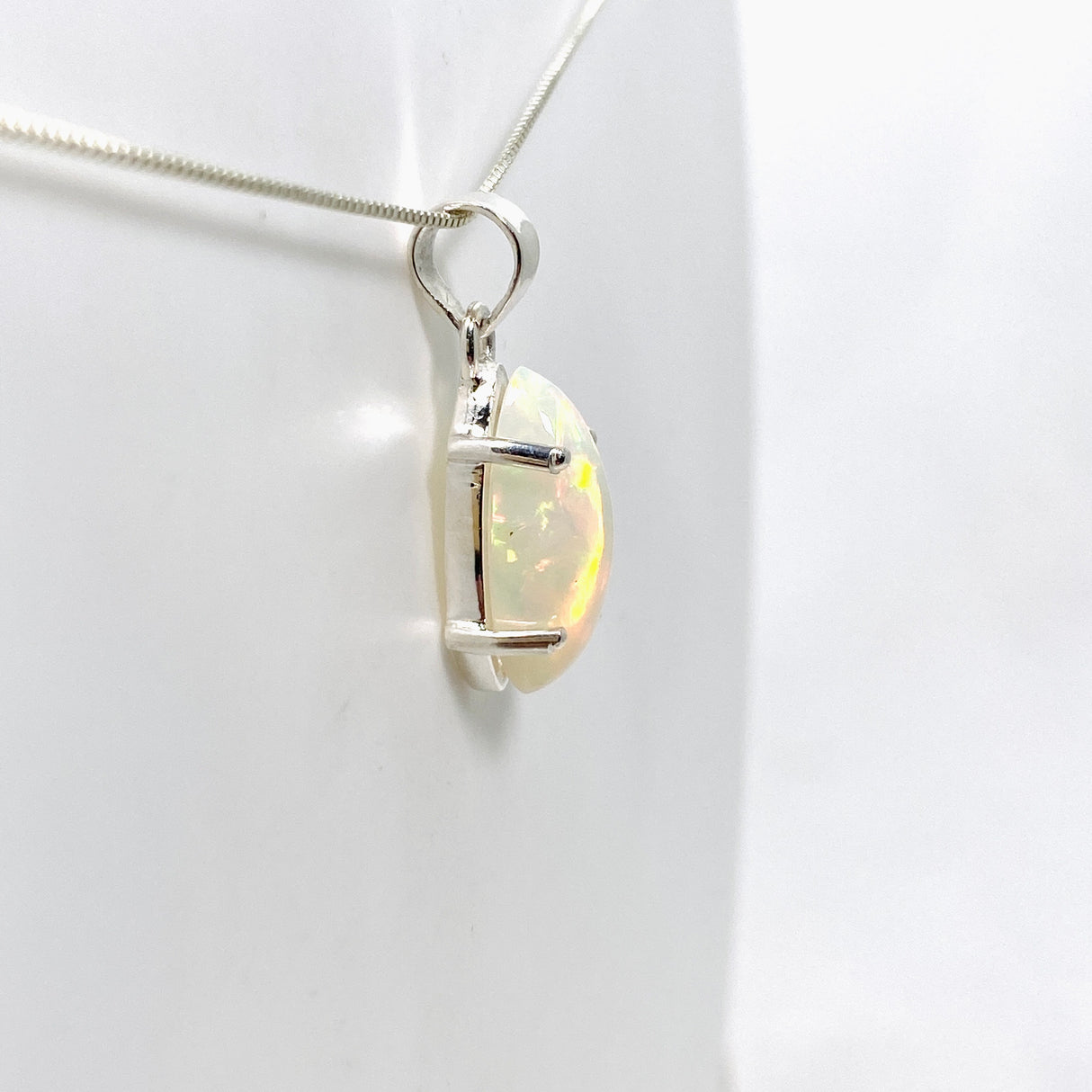 Ethiopian Opal Marquise Cabochon Pendant KPGJ4647