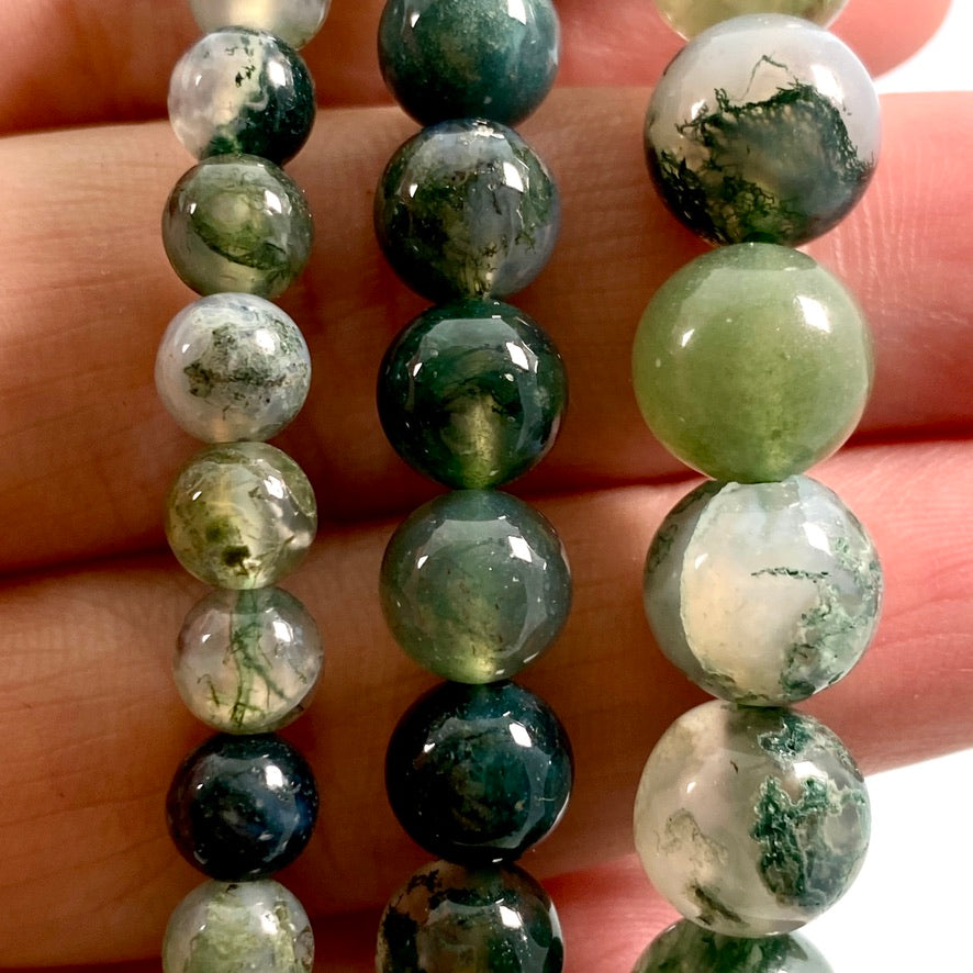 Moss Agate bracelet