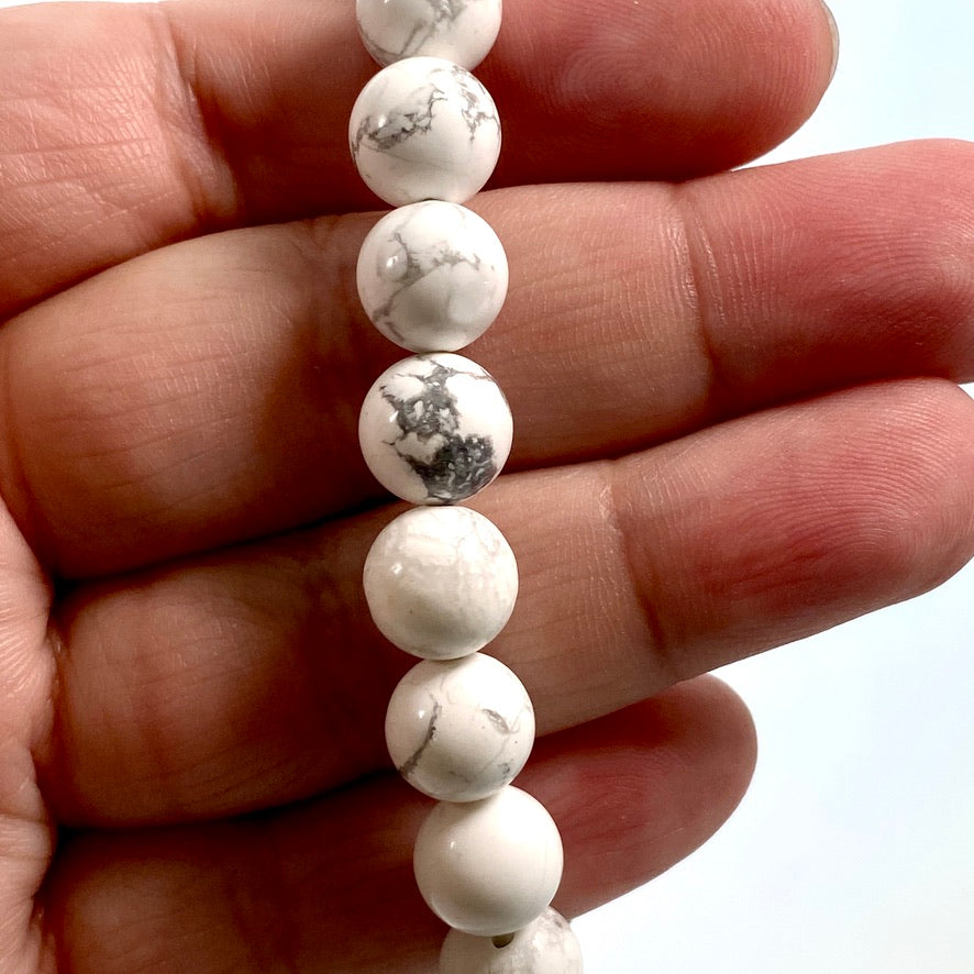 Howlite bracelet