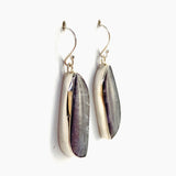 Fluorite Freeform Cabochon Earrings KEGJ1559