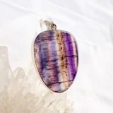 Fluorite Freeform Cabochon Pendant KPGJ4800