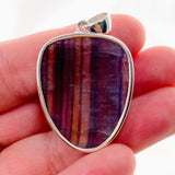 Fluorite Freeform Cabochon Pendant KPGJ4800