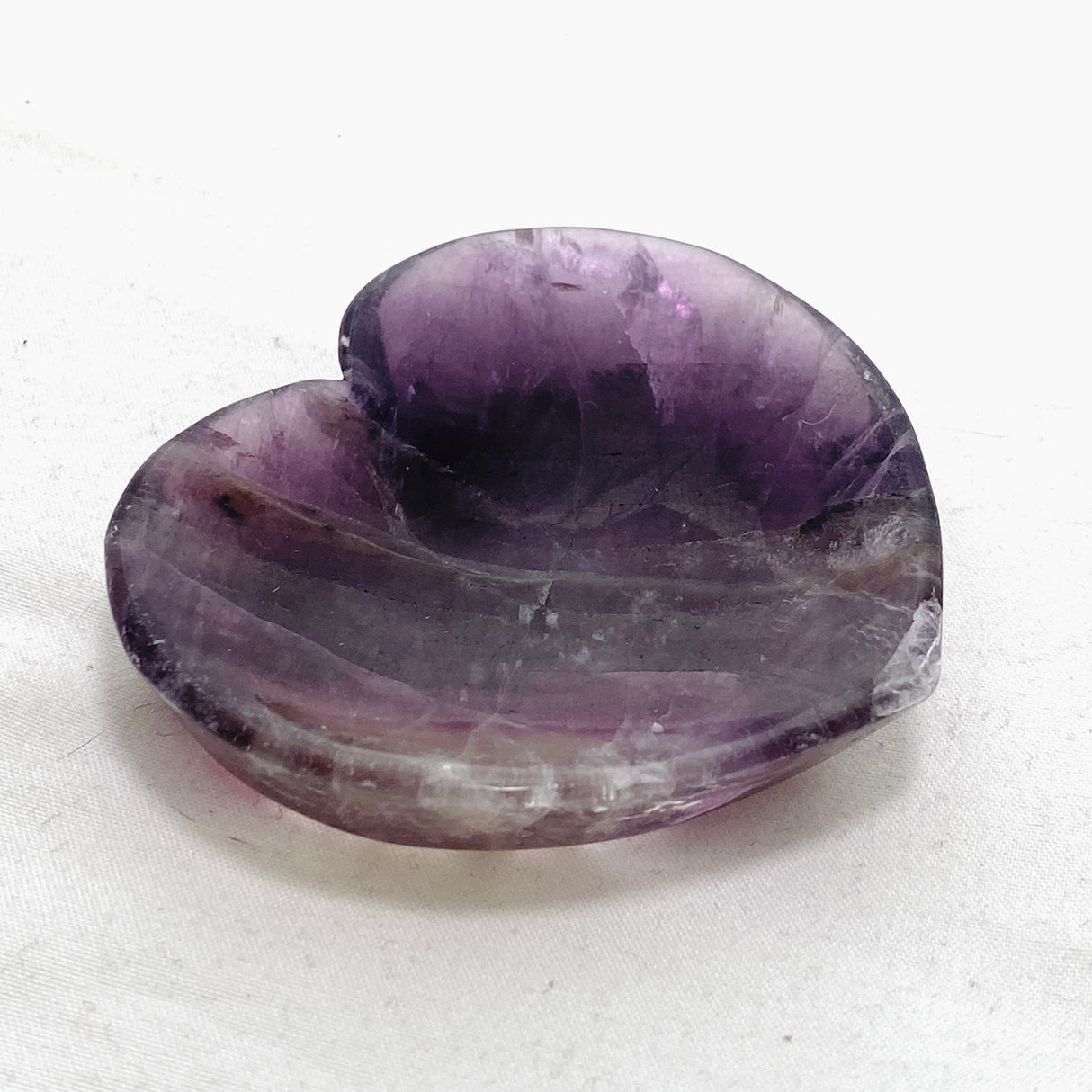 Fluorite Heart Bowl FHB-01