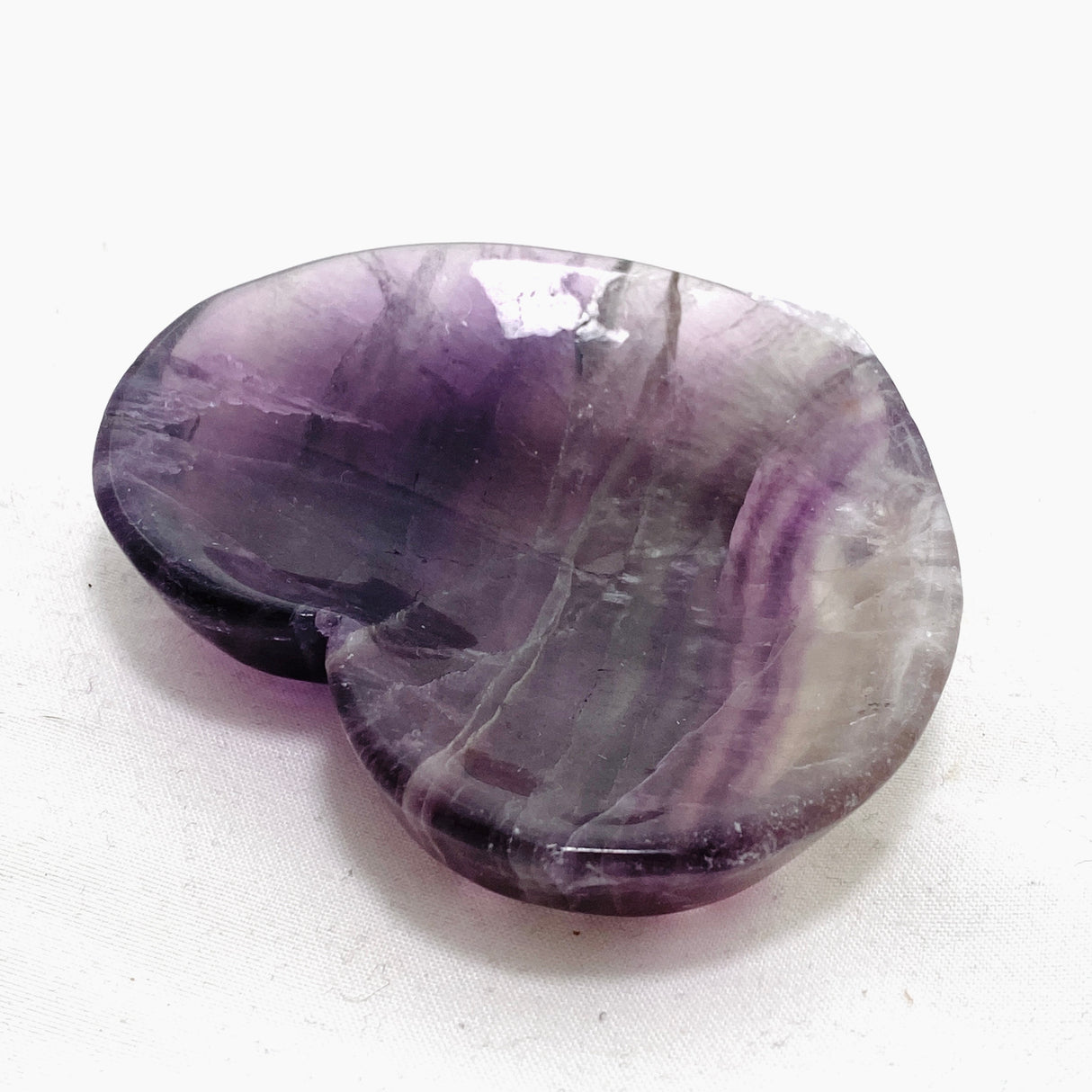 Fluorite Heart Bowl FHB-01